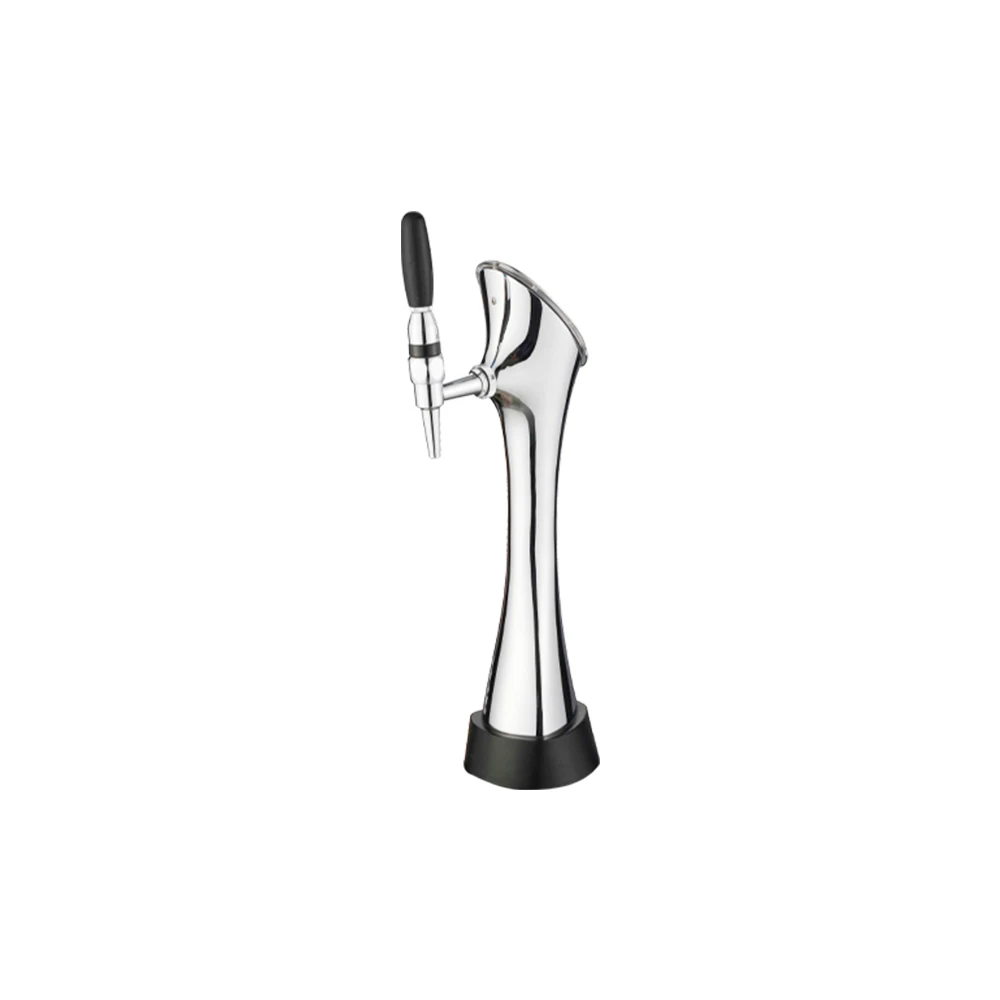One Tap Stainless Steel Beer Tower