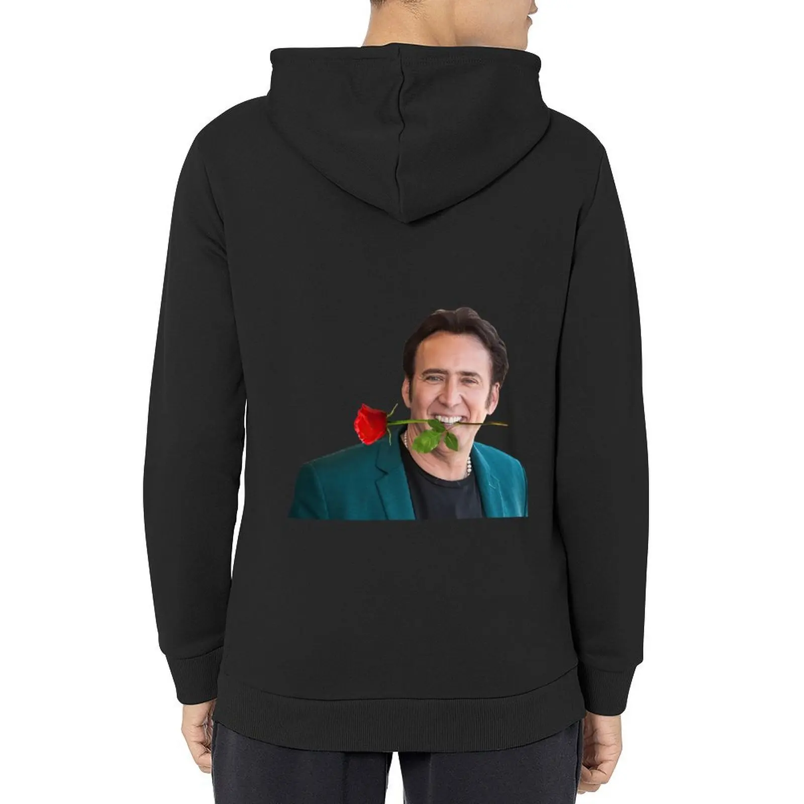 

Nicolas Cage Ties The Knot For Fifth Time Hoodie mens clothing korean clothes autumn clothes winter clothes hoodie streetwear