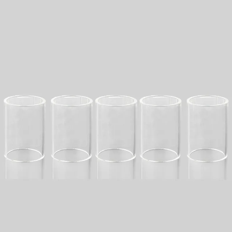 Tubo de vaso de vidrio recto para Cleito 3,5 ml, Cleito Pro 3ml, Cleito 120 4ML, Puxos 2ml, Nautilus 2S 2,6 ml, Nautilus 3 24mm, zelos 2,0, X30