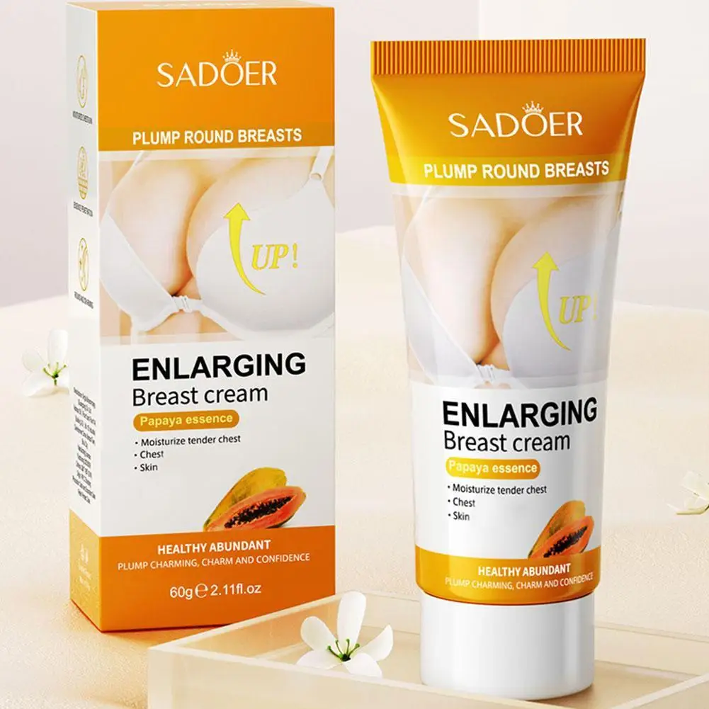 

Women's Breast Enhancement Cream 60g Firming Breast Smoothing Skin Cream Massage Chest Moisturizer Papaya Growth Bust Cream