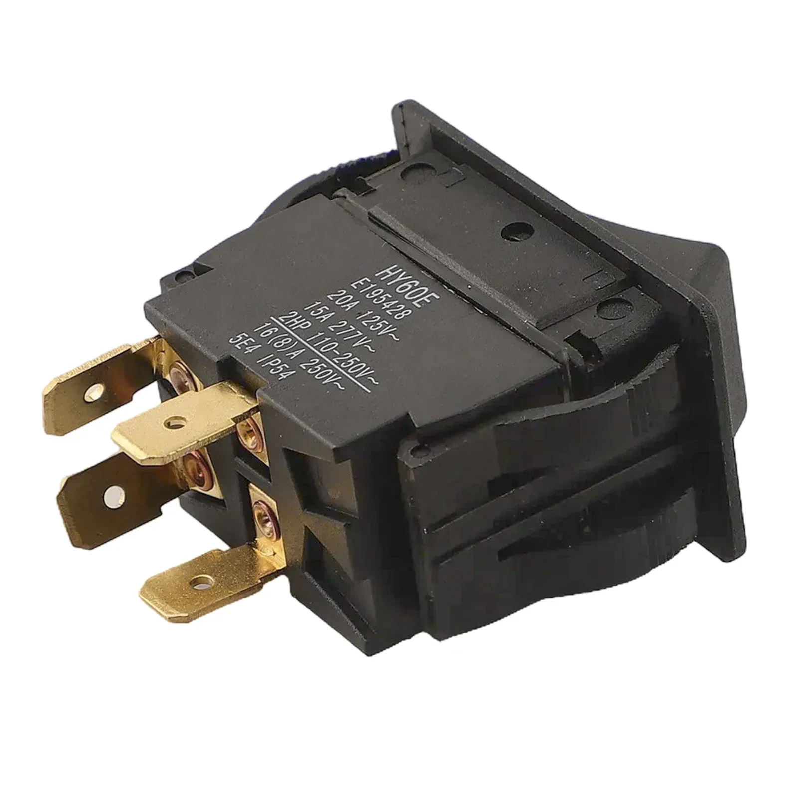 Various Environmental Conditions HY60E Rocker Switch Easy To Install High Current Rating High-precision Mechanism