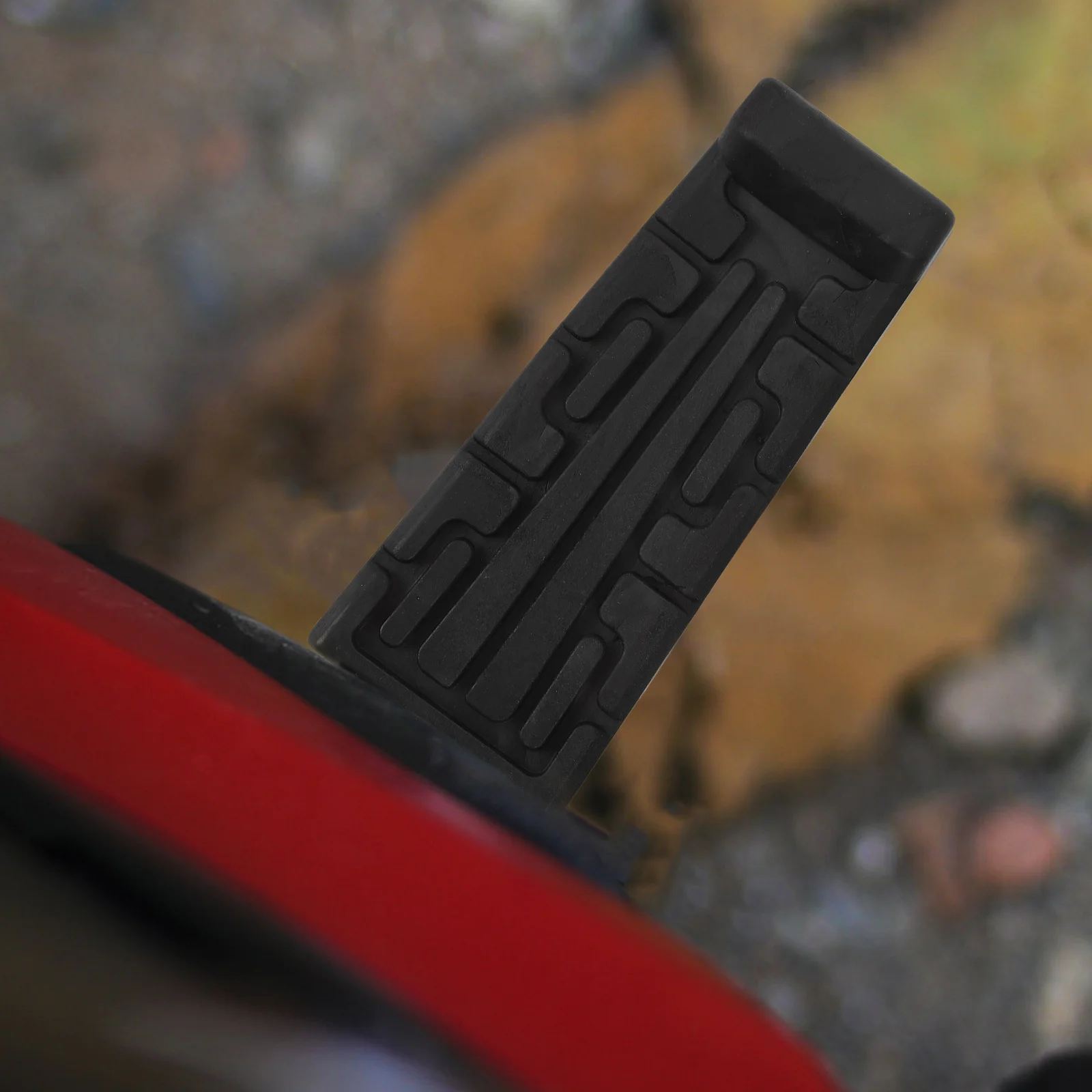 

1Pair Rubber Front Foot Pegs Motorcycle Anti Slip Footrest Heavy Duty Durable Front Footrest Replacement Set Pedals