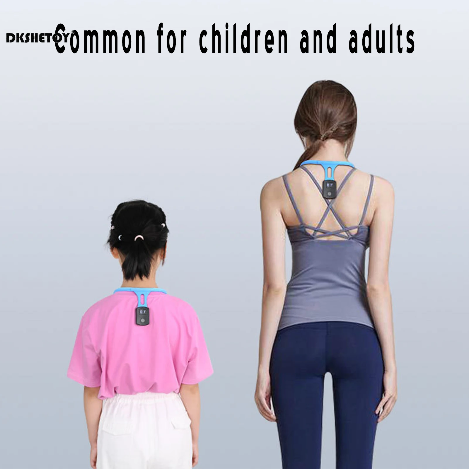 Ultrasonic Posture corrector vibration hunchback Reminder Monitoring Neck Instrument Body Shaping Relief Back Correction