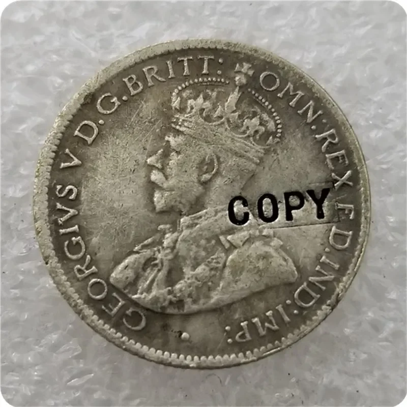 1918 Australian Sixpence COPY commemorative coins-replica coins medal coins collectibles Challenge Pocket Coins Christmas Gifts