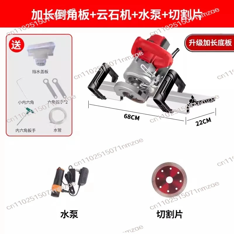 For Brick Layer Artifact Chamfer Tile Chamfering Machine 43 High Precision Degree Angle Cutter Professional Tile Cutting Tool