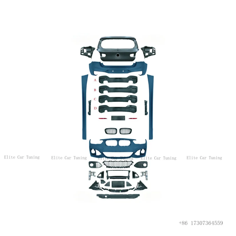 

Facelift Body Kits for BMW F20 Pre Lci Upgrade to LCI M-tech Modification Kit Tuning Accessories