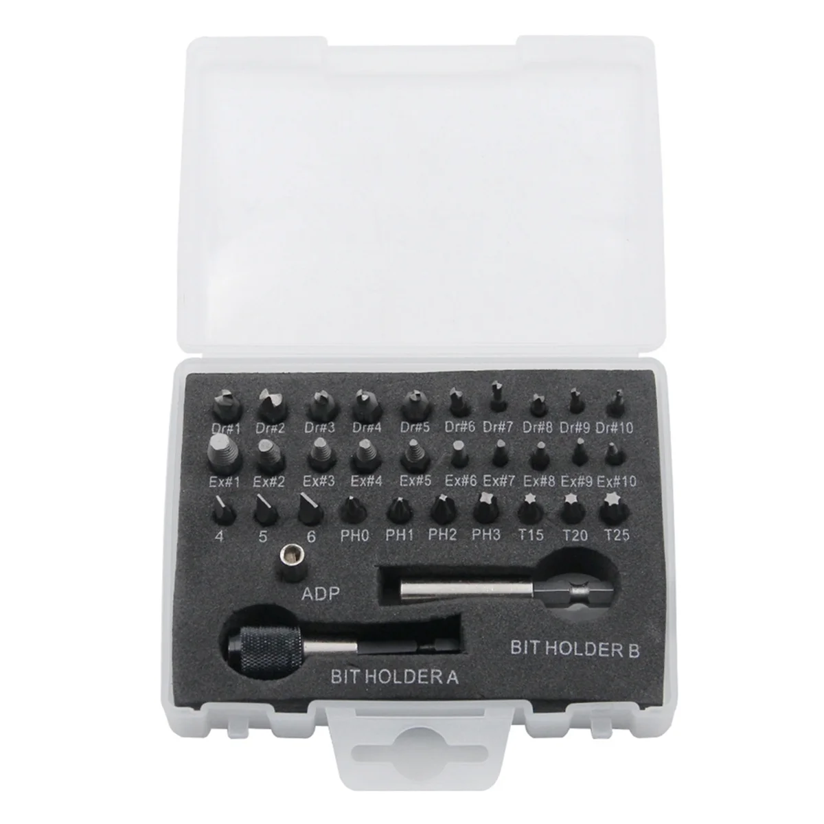 壊れないスクリューエクストラクターセット,33ネジ取り外しツール,取り付けが簡単,ハードウェアツール