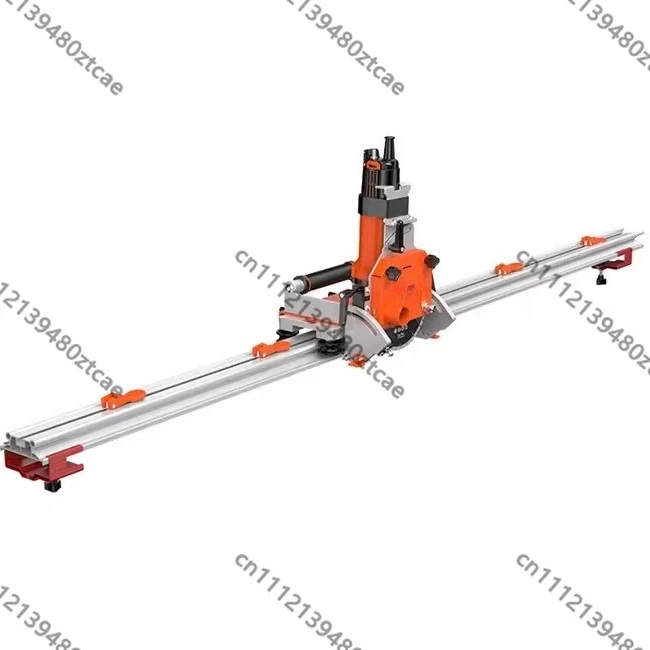 Electric Rail Tile Cutter for Slate & Ceramic 45° Chamfer Straight Cut Multifunctional Machine