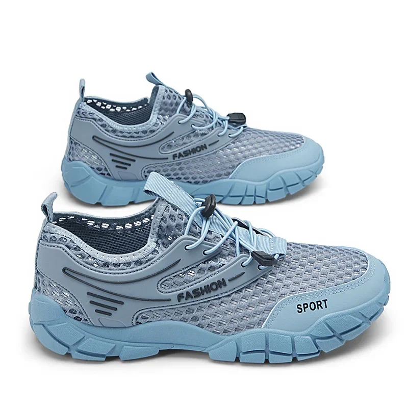 summer Breathable Casual Walking hiking shoes Sport Shoes Men Non-Slip Hiking Boots Mesh Sneakers  Lightweight casual sneakers