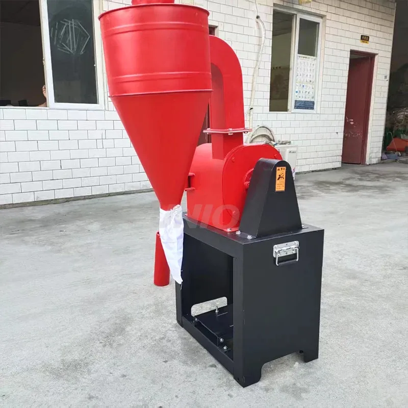 Hammer Mill Self-Priming Crusher Feed Processing Maize Corn Soybean Bran Nut Shell Grinder Machines