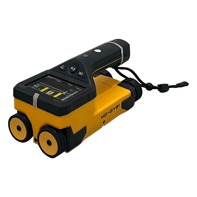 HICHANCE Concrete Steel Bar Detector Steel Bar Position Diameter Spacing Detection 1mm Accuracy IP55 Protection 24V 2-Year
