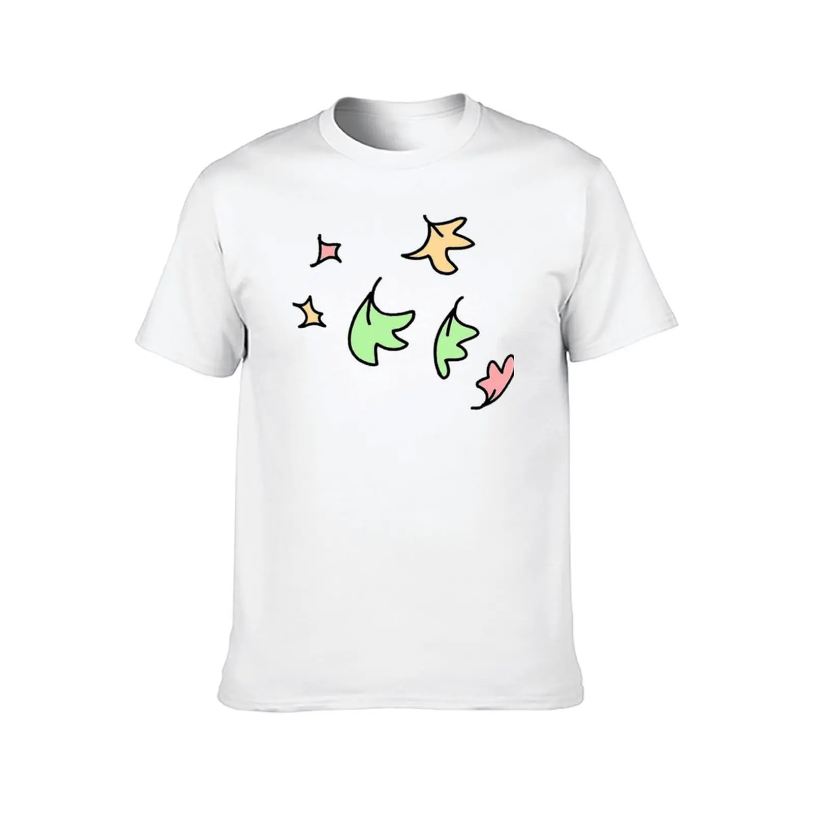 heartstopper leaves T-Shirt graphics oversized graphic tee slim fit t shirts for men