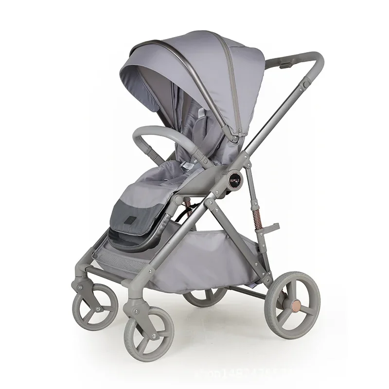 

Multifunctional High-view Baby Stroller, Lightweight and Easy To Fold, Four-wheel Shock-absorbing Baby Stroller