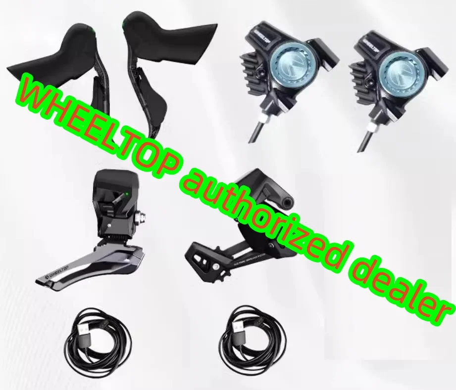 WHEELTOP EDS TX Electronic Wireless Groupset, Carbon, aluminium alloy, 2*3-14s Speed adjustment