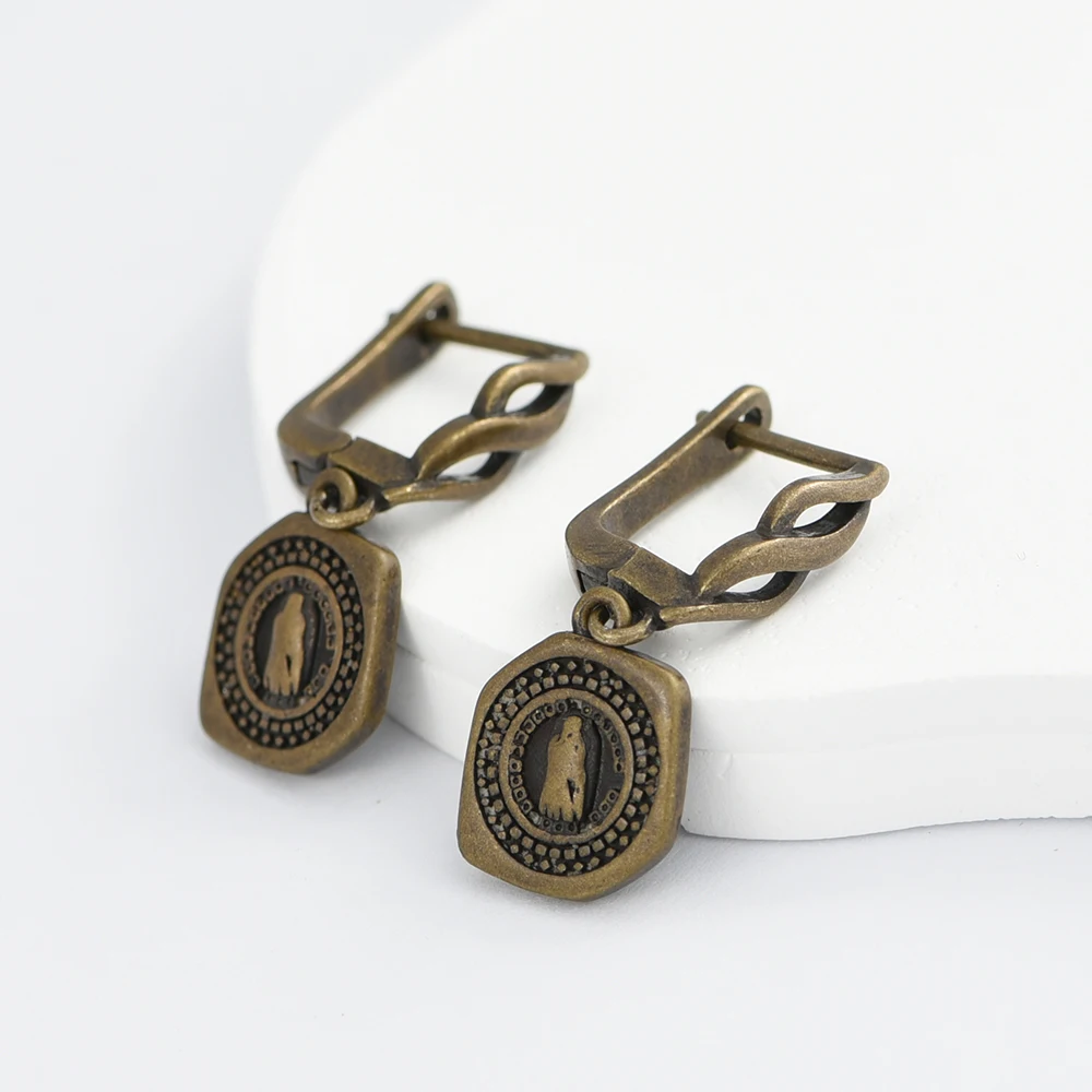 YANASI 2026 New 1 Pair Earring - Antique Brass Hook ulasan dan harga