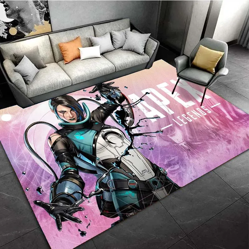 Apex Legends Battle Royale Game Area Rugs for Living Room Bedroom Decoration Rug Children Play Game Room Mats Anti-slip Carpets