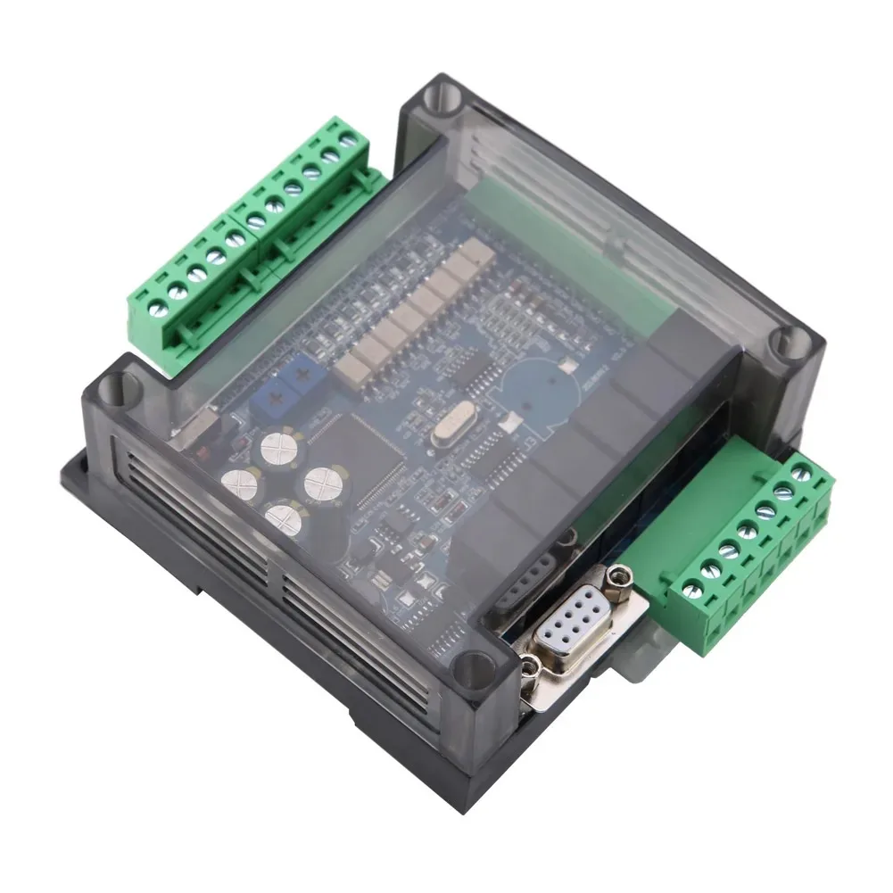 Placa de Control Industrial PLC FX3U-14MR, placa de Control Industrial PLC FX3U-14MR, controlador Simple programable de 8 entradas y 6 salidas
