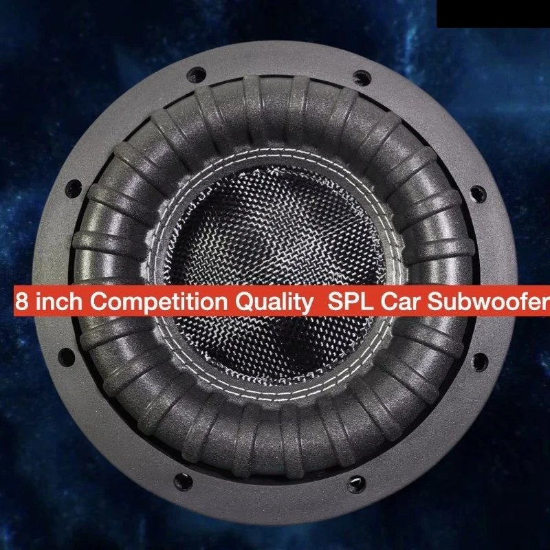 Car Audio Subwoofer Amplifier 8 Inch Competition Sub RMS 500W Strong Punch JL Bass Speaker 8