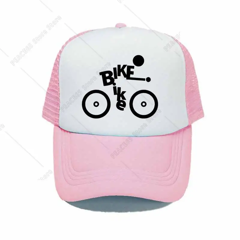 Cool Sport Cycling Trucker Hats Green Commuting Mesh Snapback Caps Unisex Bike Fanciers Shop Publicty Summer Baeball Cap