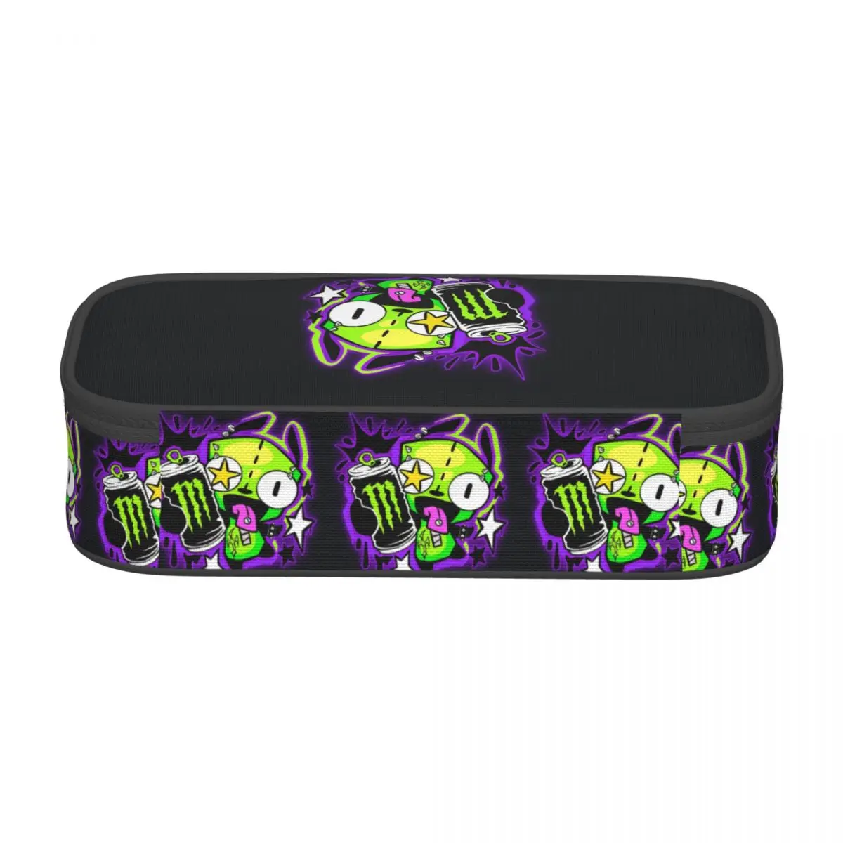 Gir Invader Zim Anime Pencil Cases for Student Pen Box Pencil Bag Big Capacity Pencil Pouch Pen Holder