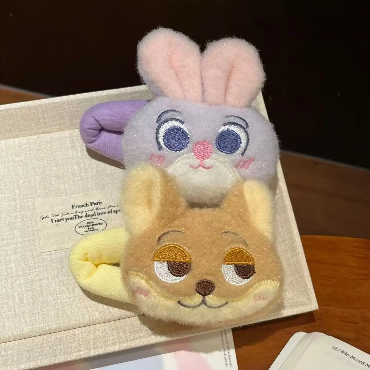 Spinka do włosów z grzywką Disney Zootopia 2 Anime Śliczna Judy Królik Nick Lis Benjamin Figurki Zwierzęta z kreskówek Dekoracja Prezent dla fanów