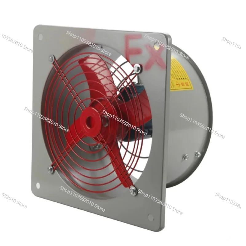 

BFAG-300 Explosion Proof Exhaust Fan, 220V/380V Industrial Axial Flow Ventilation Fan with Wall Louver