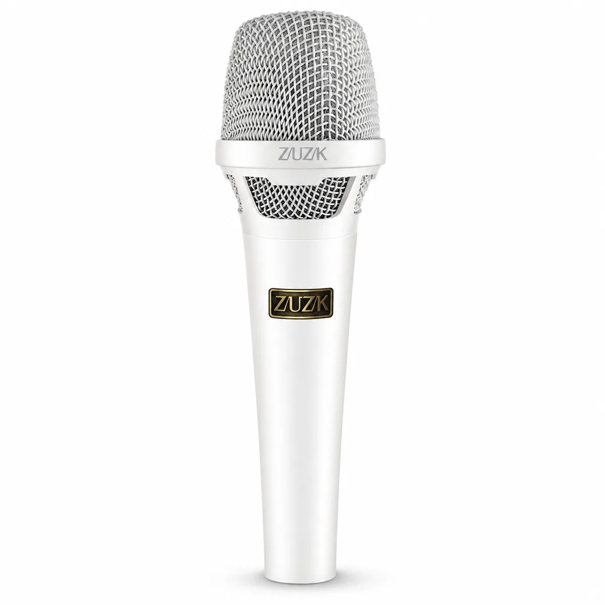 ZUZK VX6 Condenser Vocal Microphone Cardioid XLR Handheld Mic 48V Phantom Power for Singing Live Streaming Mic Only