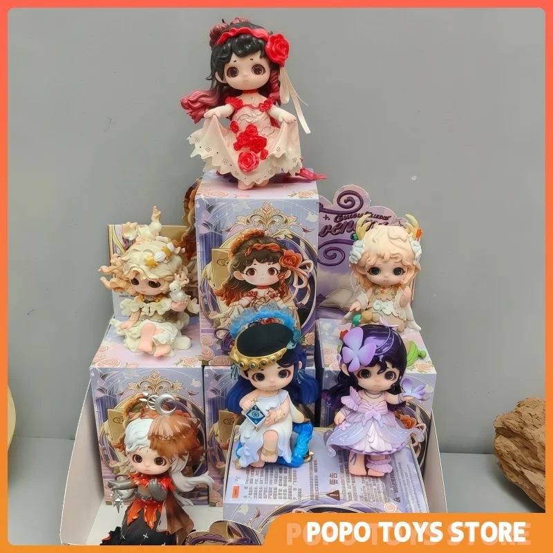

Heyone Joy Guardians Covenant Chronicles Series Blind Box Mystery Box Toys Cute Action Anime Figure Kawaii Model Festival Gifts