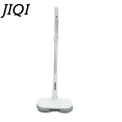 Rechargeable Cordless Electric Mop with LED light Dual-wheel High-speed Rotary Sweeper Automatic Water Spray Window Glass washer