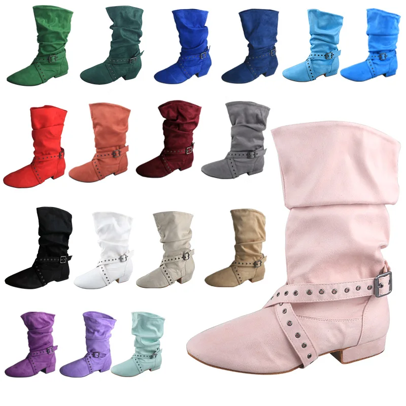 Venus lure Practice Urban Line Dance Boots Shoes Women 28 Colors Soft Ballroom Dance Shoes Boots Customized Heel