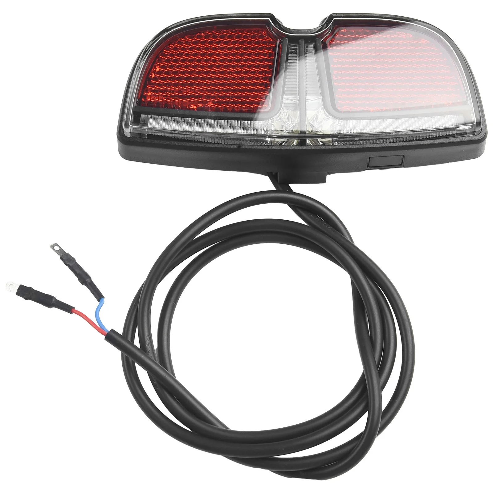 E Bike Rear Taillight 6V LED Light Supporting For Bafang Drive Motor Integration and All-Weather Functionality