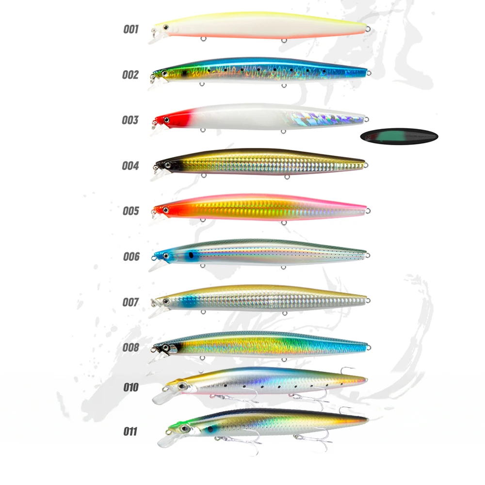 D1 160F Sea Fishing Minnow Hard Lure 163F 32G Long Casting Wobbler Floating Bait Saltwater For Bass Trout Tackle