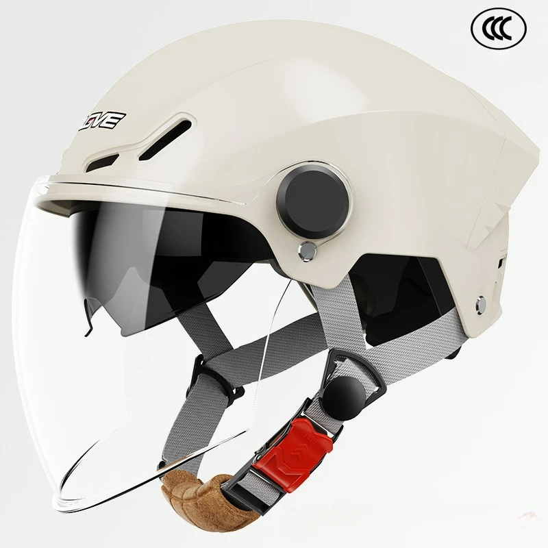 3C-Zertifizierter Leichtgewichtiger Sommer-Sonnenschutz Halbhelm UV-Beständiger Elektroroller-Helm Unisex Atmungsaktiver Sicherheitshelm