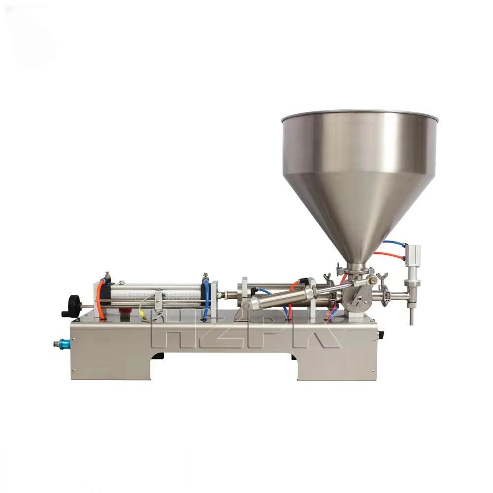 

Hot Sale HZPK Small Scale Bottle Lube Oil Plastic Bottle High Viscosity Liquid Filling and Packing Machine Manufacturer