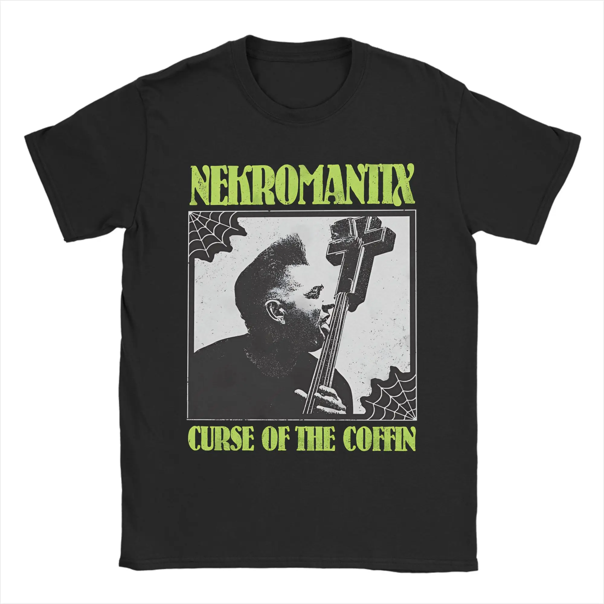 Band Psychobilly T-Shirt Summer  Cotton T-Shirts For Mens Harajuku Casual Tshirt Short Sleeve Vintage Top Tees