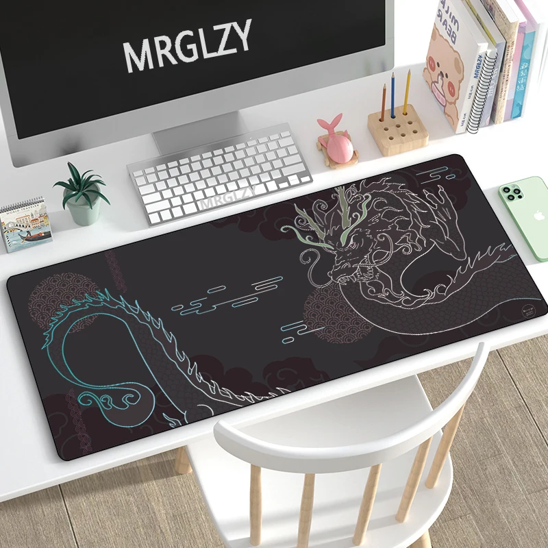 

Chinese Dragon 40*80CM Mouse Pad Art Table Mat Multi-size Mouse Gamer Paly Mats LOL Large Keyboard MouseMat Carpets for Laptop