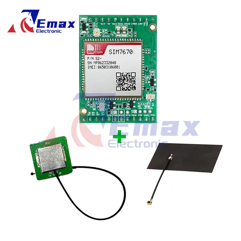 SIMCOM SIM7670E Core Board SIM7670E Development Board LTE CAT1+4G+GNSS SIM7670E  with external GPS