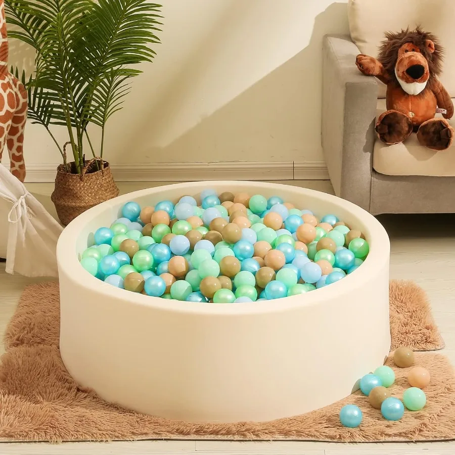 Ball Pit Balls 50 bolas de juego, bolas de plástico para bebés, niñas, niños pequeños, tienda de juegos, piscina, casa de juegos, parque infantil, decoración de fiesta