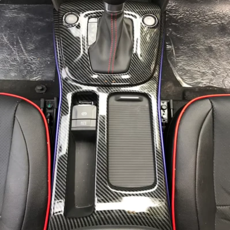 

Gear head/water cup holder decorative frame car sticker for Hyundai Cona Encino 2018 2019 2020car styling