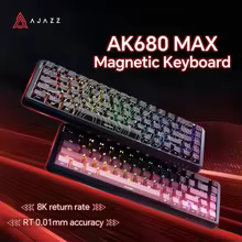 TOP 7 Teclados Mecânicos BOM e BARATO (2025): custo-benefício de verdade para jogar e trabalhar <strong>Ajazz ak680 max</strong>