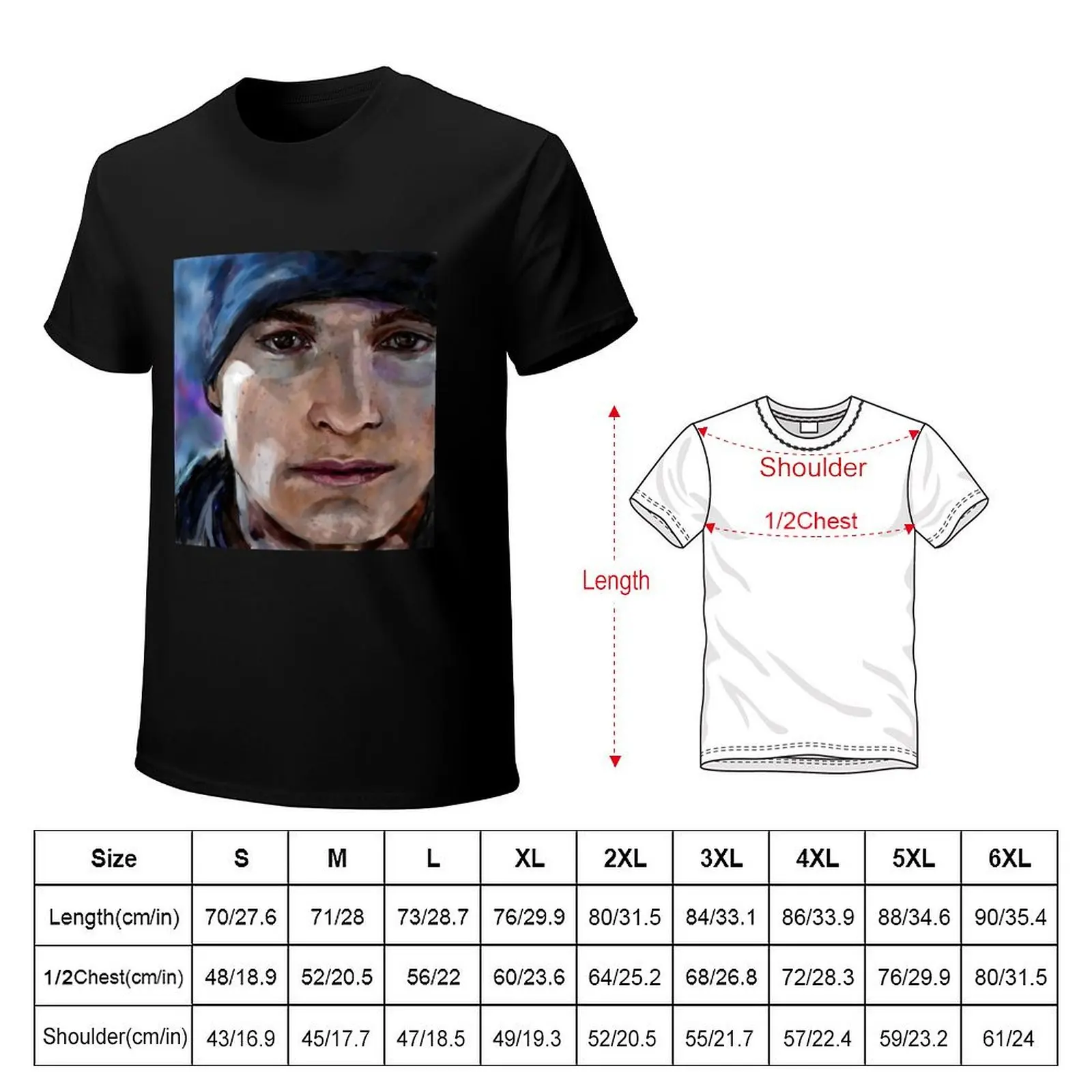 Blue Connor T-Shirt Lightweight Running Sports T-Shirt