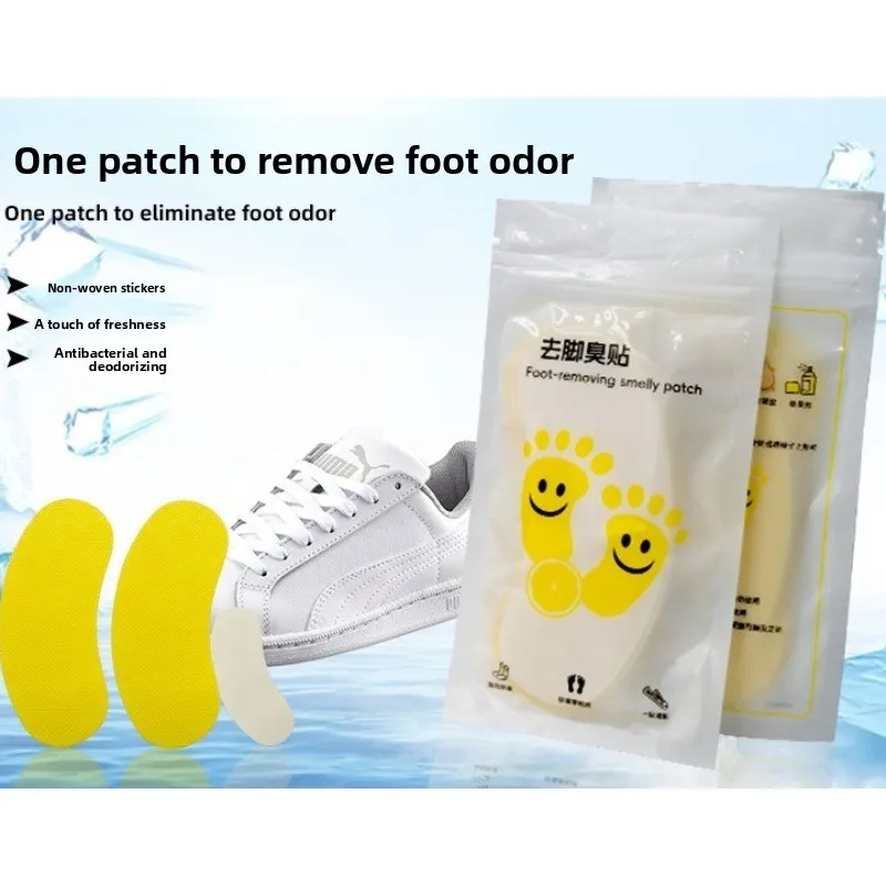 Lemon Scent Shoe Deodorant Sticker Odor Eliminator Feet Smell Remover Insoles for Sneakers Shoes