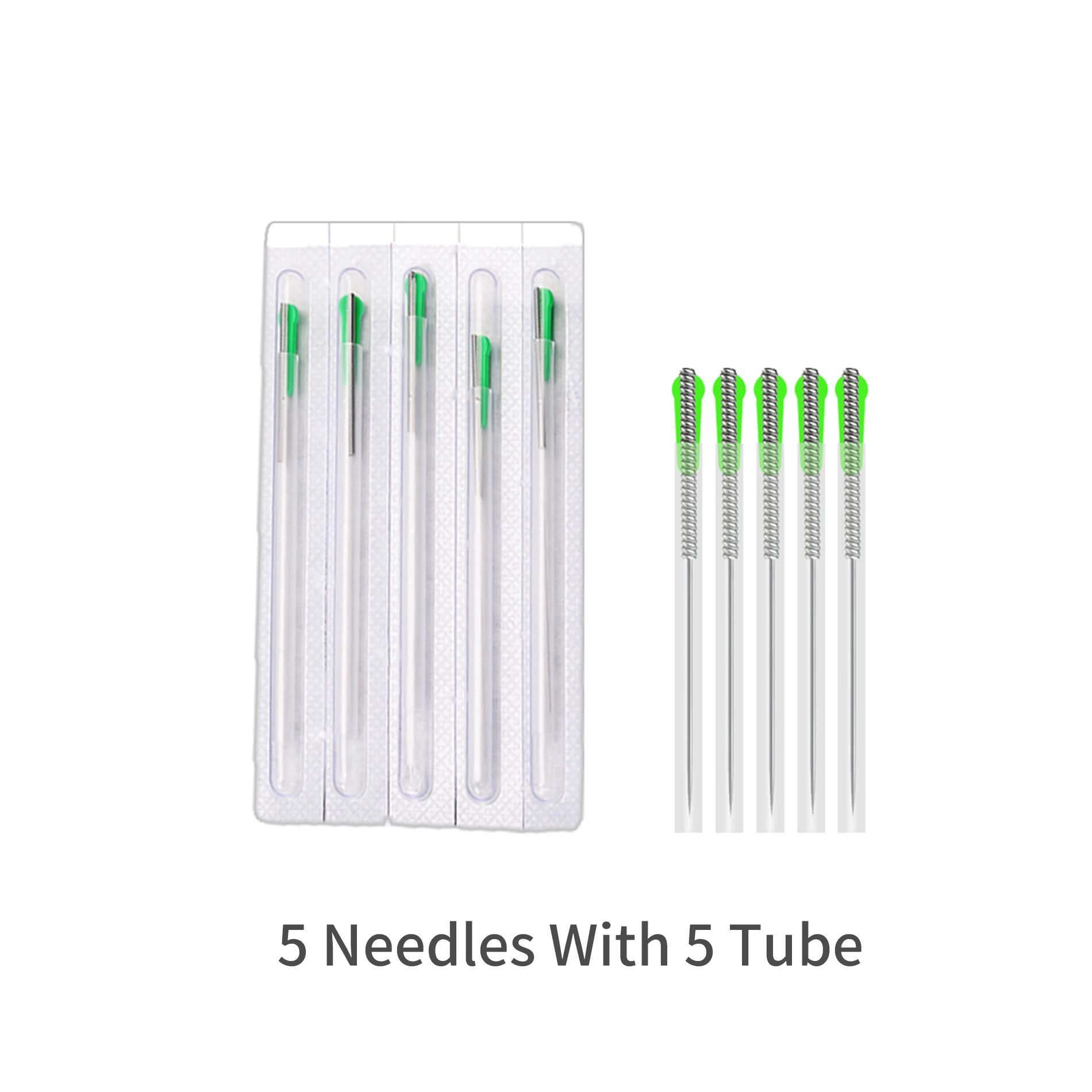 100pcs Sterile Acupuncture Needles with Individual Tube Disposable Acupuncture Needle