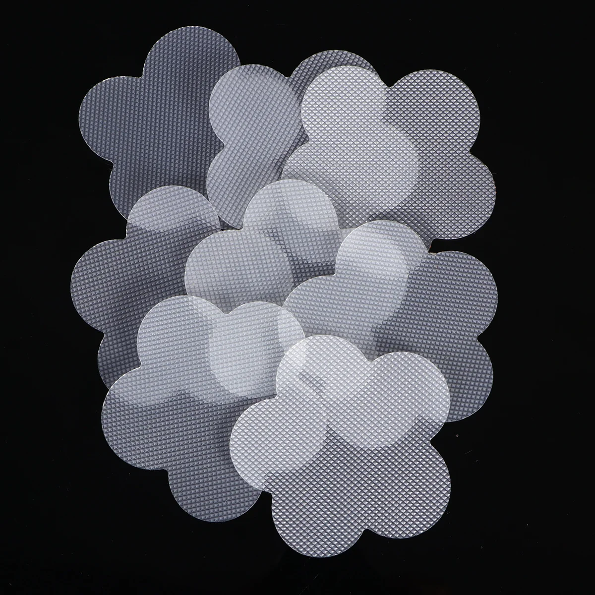 

8Pcs Eco-Friendly Non-Slip Bathmat Self-Adhesive Anti-Skid Mat for Bathroom Kitchen Hallway Stain Resistant