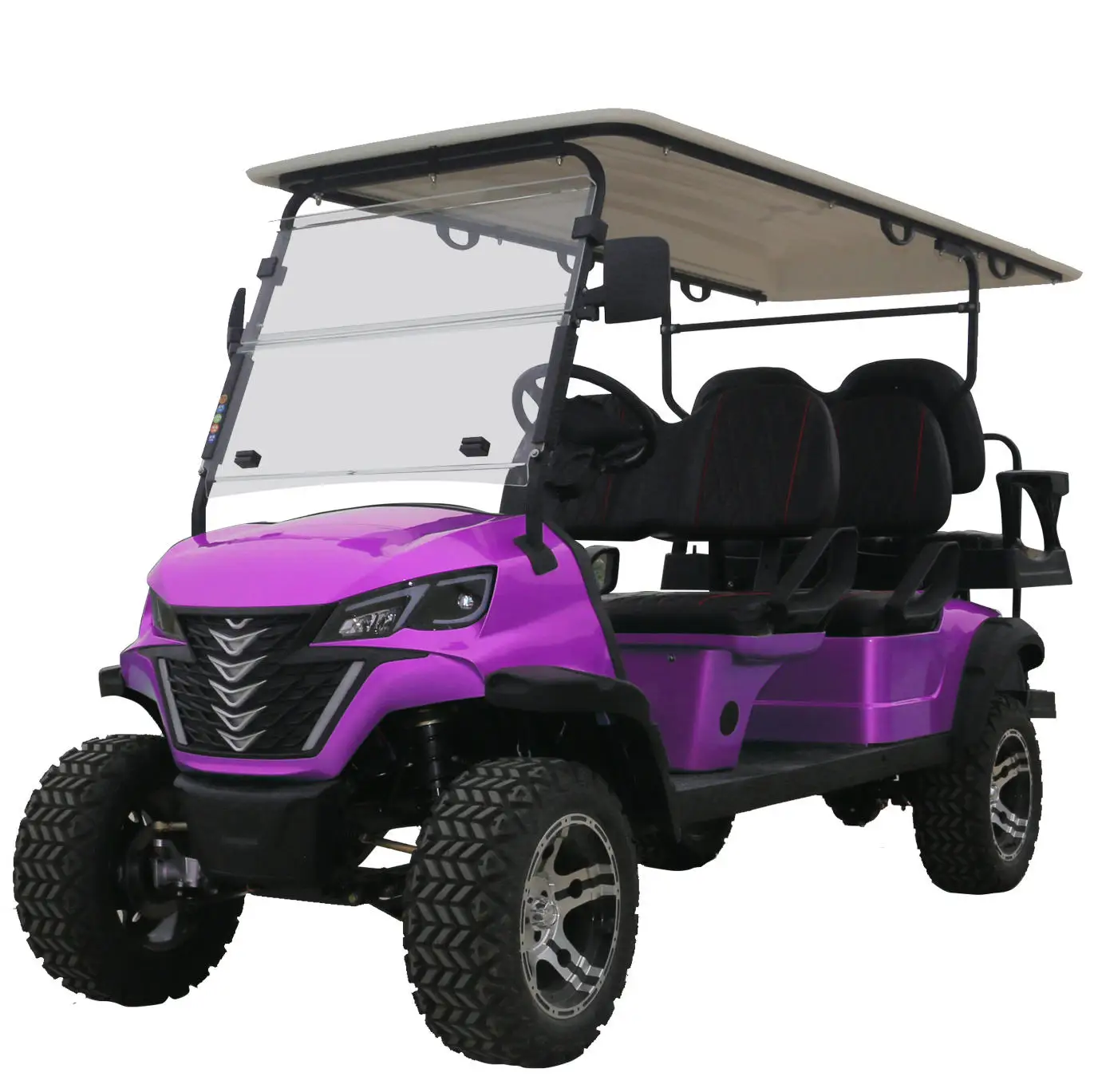 Electric self-propelled car Factory Price 6 4 2-seat 60V 48V Lead-acid Battery and Lithium Battery Optional Golf Cart Electric