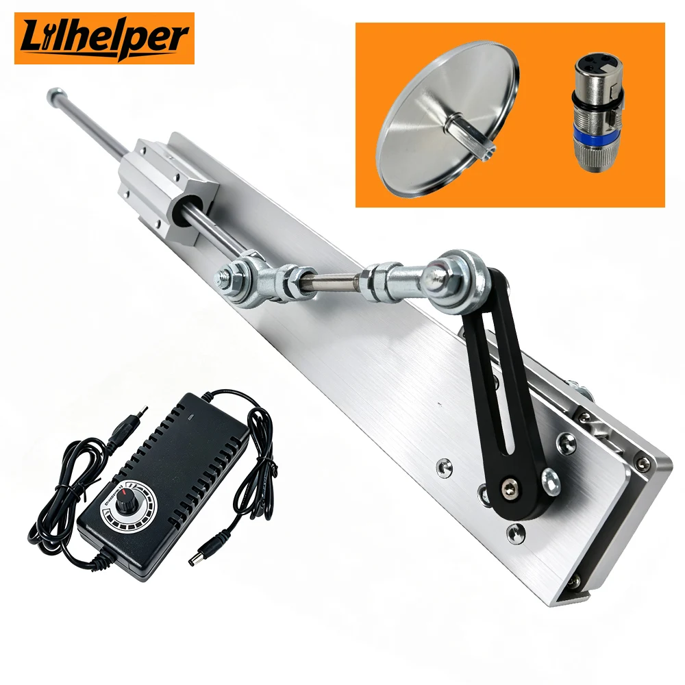 Telescopic Linear Actuator With Suction Cup Speed Controller 3-15CM Stroke DC 24V Reciprocating Cycle Motor