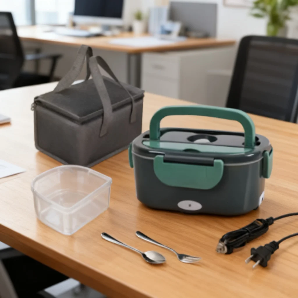 Premium Durable Electric Lunch Box Leakproof 12V 110V Heated Portable Electric Lunch Box for Car Truck Office Workers Top Quality 2026