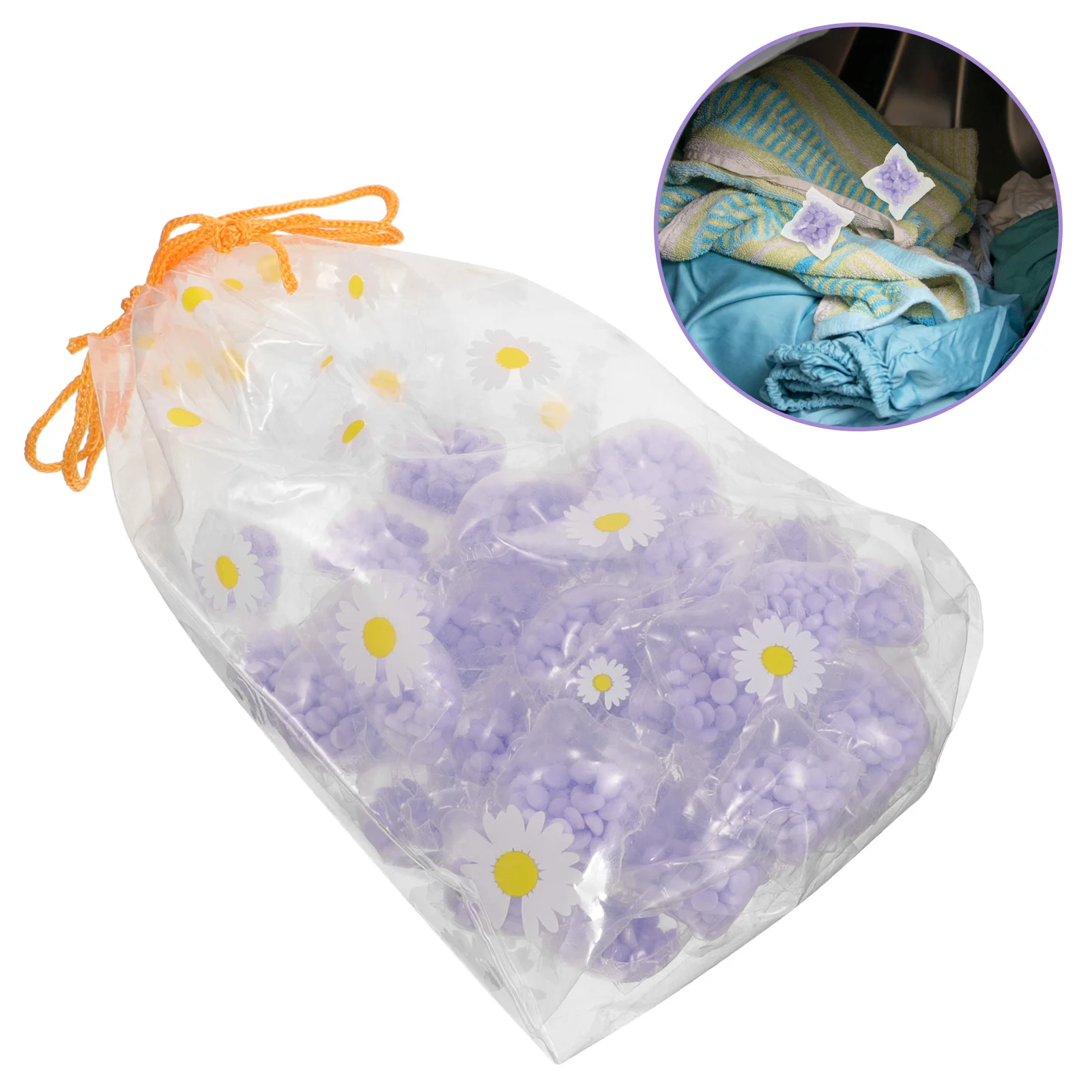 50 قطعة الخرز رائحة الغسيل رائحة طويلة الأمد مكافحة ساكنة الملابس غسل الخرز غسالة رائحة الداعم #3