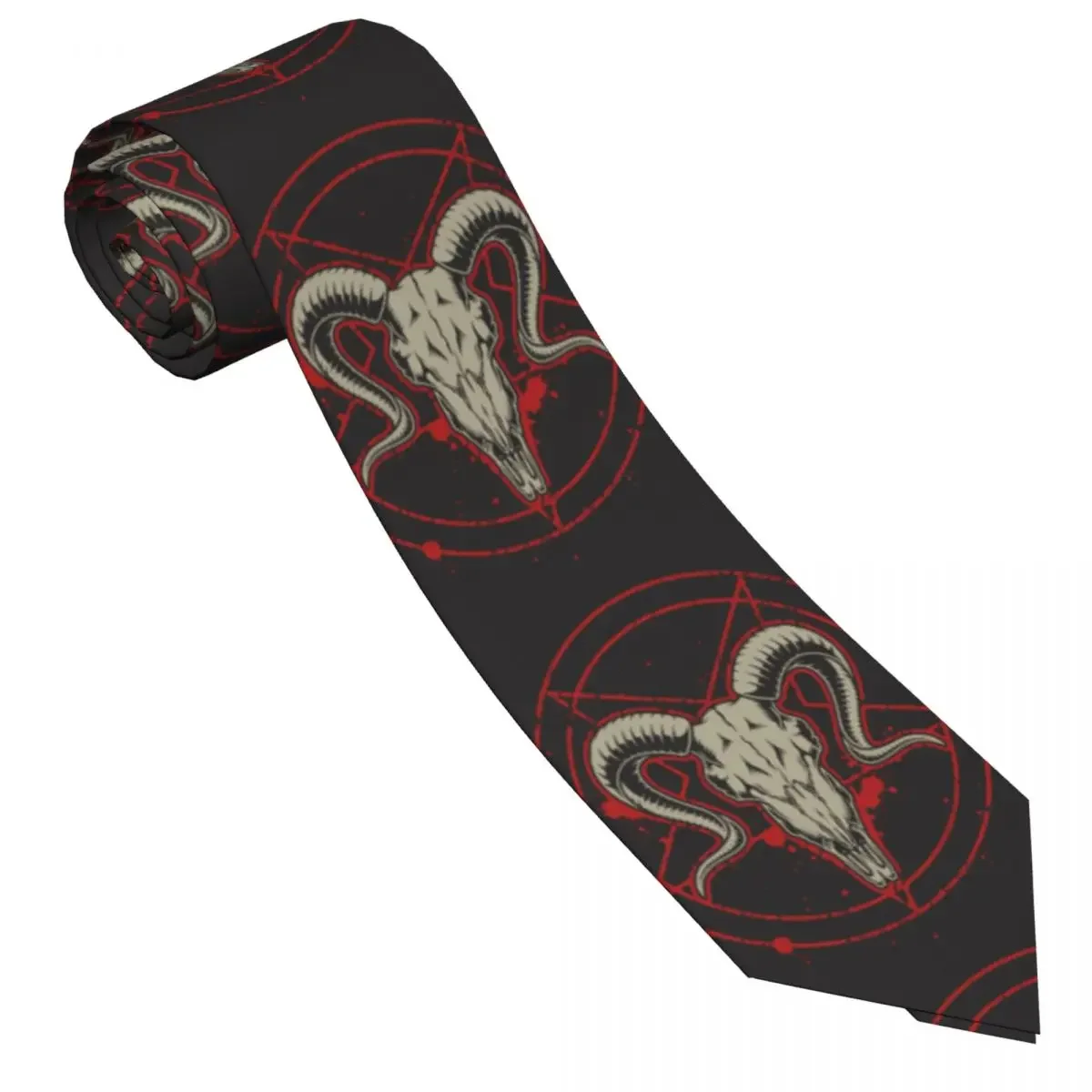 Goat Head Neckties Fashion Neck Ties for Men Accessories Gravatas Gift