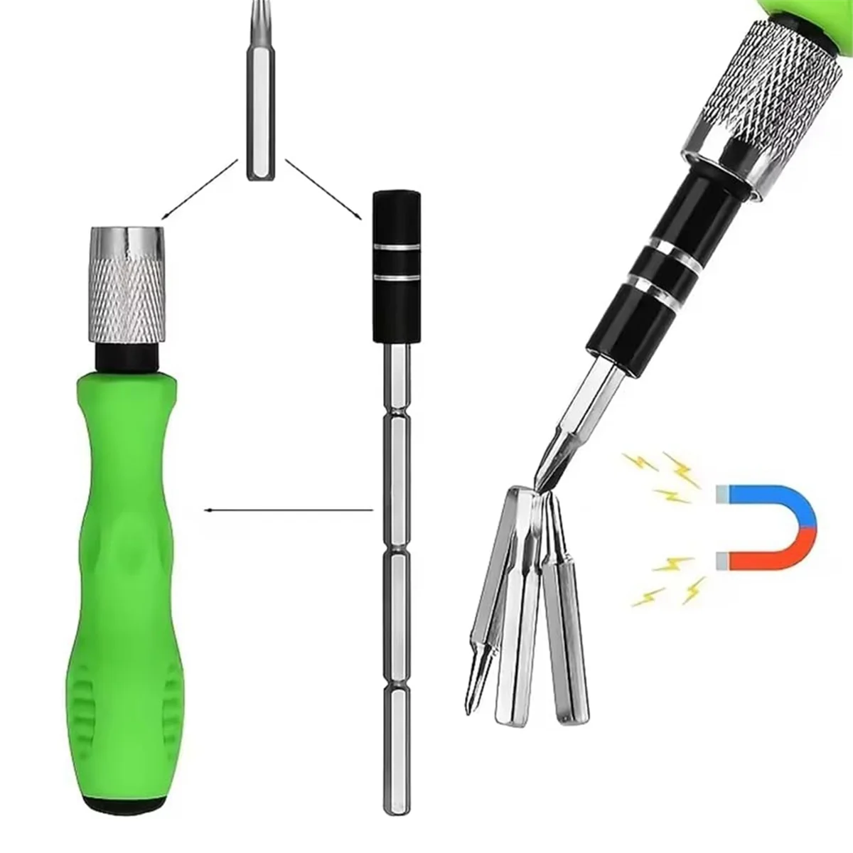 AB02 32 in 1 Small Magnetic Screwdriver Set for DJI/Mini 4 Pro/Mini 3 Pro Mavic/ 3/Air 3 Avata Drone Tiny Screwdriver Kit